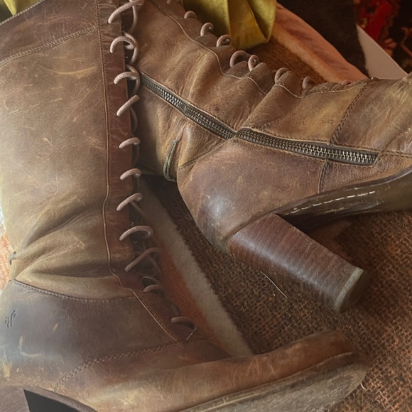 SOLD. Vintage Frye Villager lace up - Picture 8 of 8